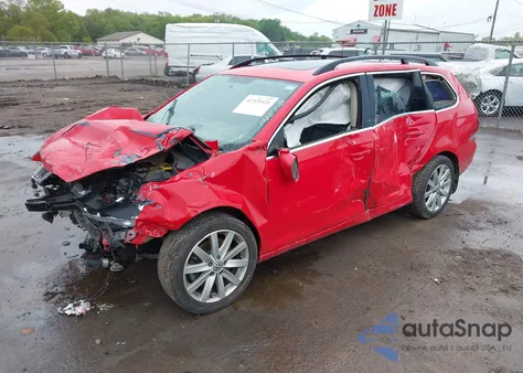 2014 Volkswagen Jetta Sportwagen 2.0L Tdi from USA, damaged, VIN 3VWPL7AJ2EM627550